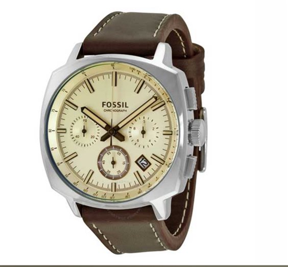FOSSIL Orologio Uomo FS5848: Cronografo Da 42 Mm, Cassa In Acciaio Riciclato, Quadrante Nero